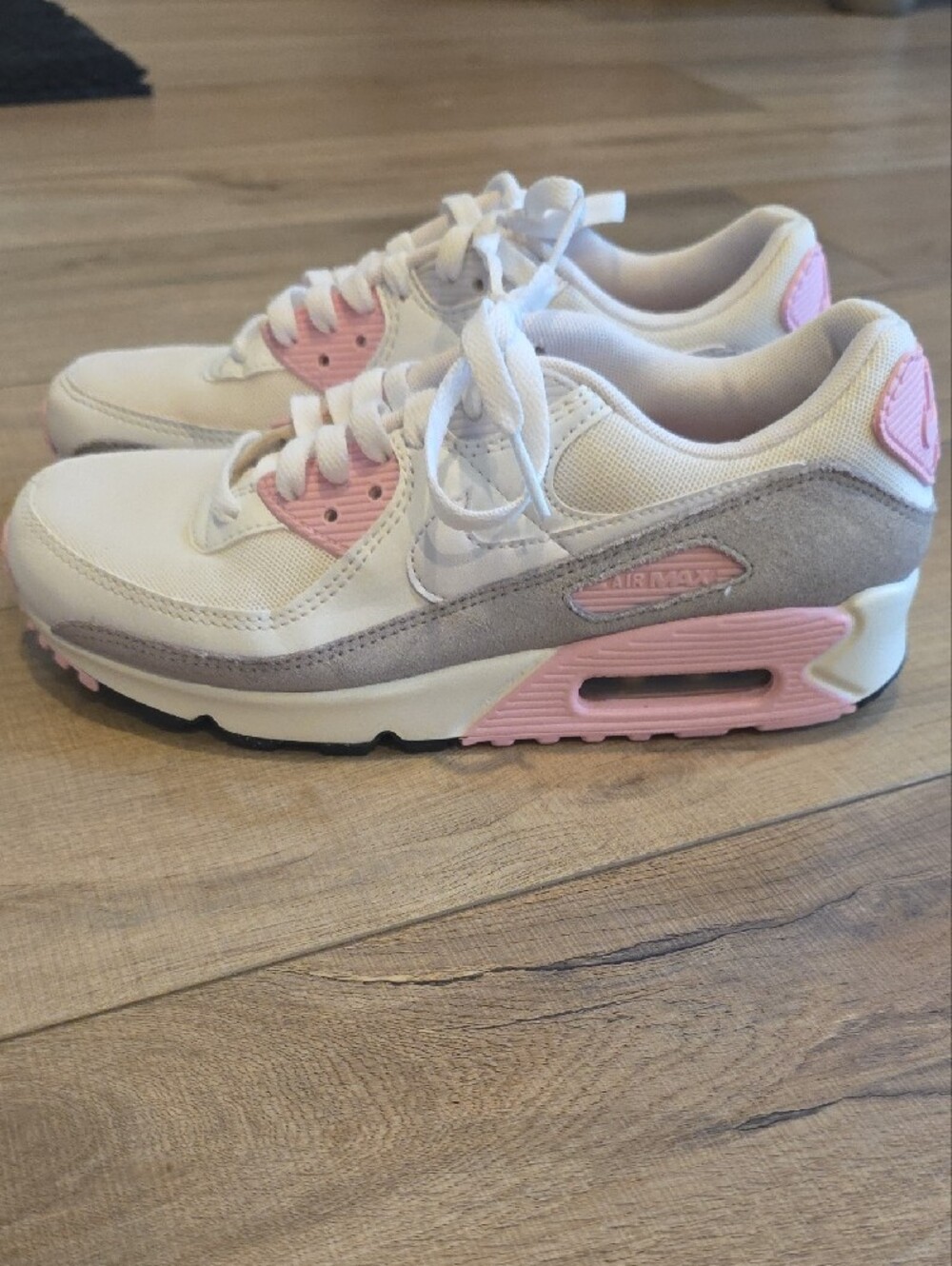 Nike Air Max Excee Sneakers in White, Pink & Gray SZ 8 - Picture 5 of 7
